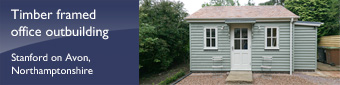 Timber Frame Office, Stanford on Avon